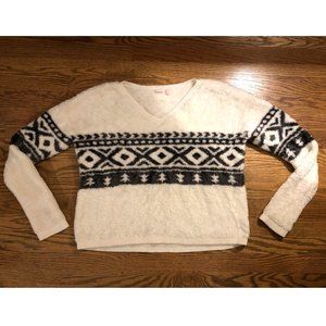 Nordstrom Make + Model Fuzzy Lounge Sweater - M